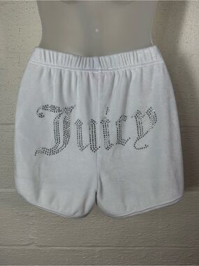 Fuzzy Juicy Couture sleep shorts
